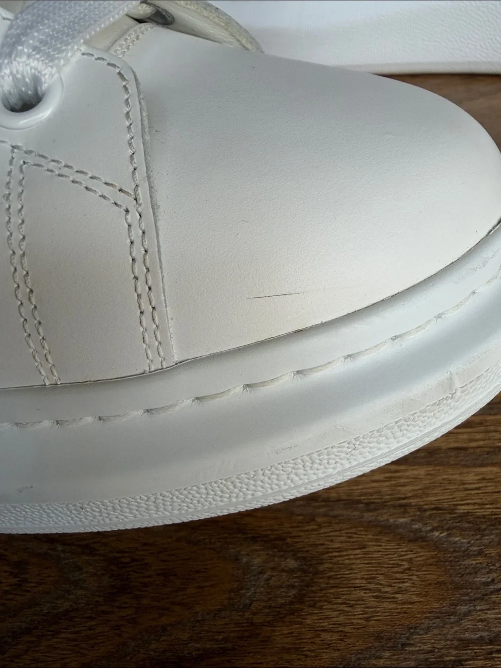 Alexander McQueen Oversized Sneaker “White Mole”